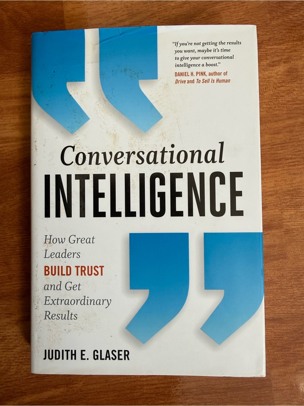 Conversational intelligence book